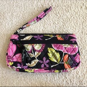 Vera Bradley Floral Wristlet